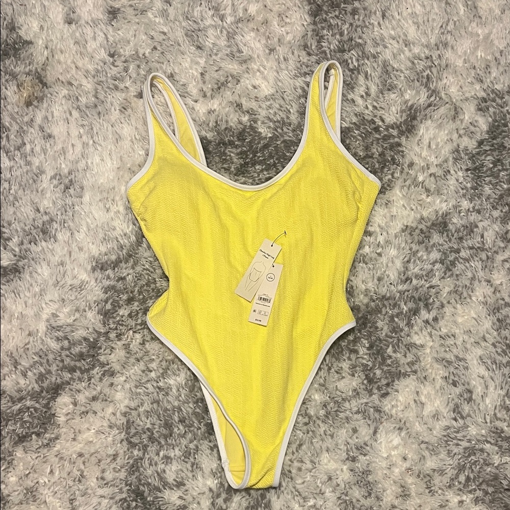 No Boundaries Yellow Women's Swimsuit